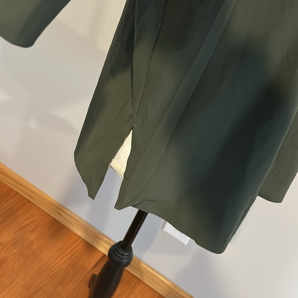 ADAY Something Tailored Shirt Moss Green Sz M - Picture 4 of 10